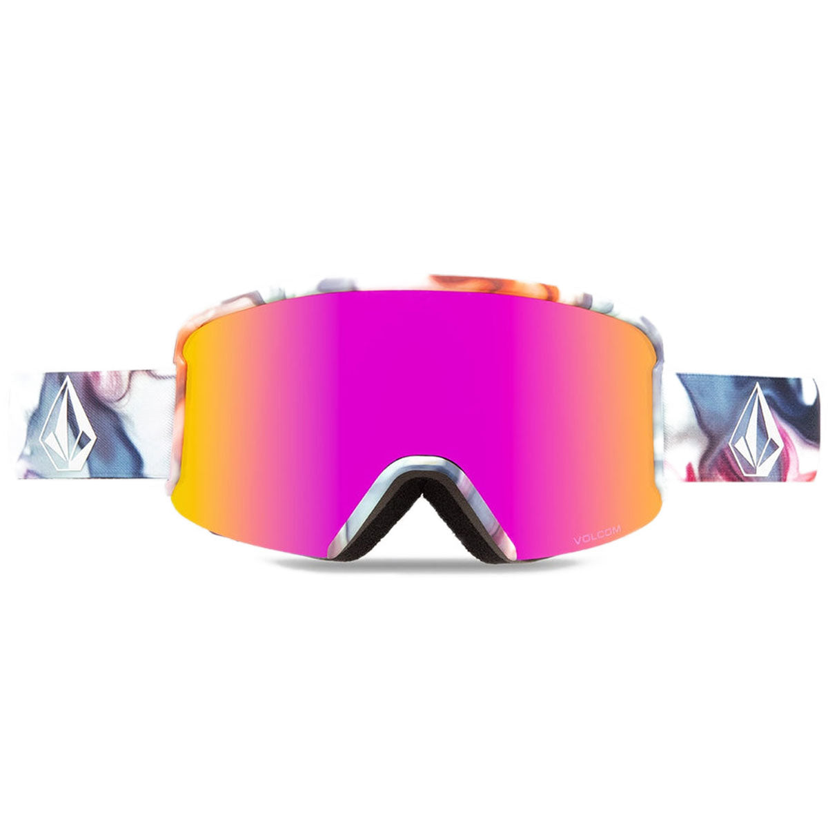 Volcom Garden Snowboard Goggles - Nebula/Pink Chrome image 1