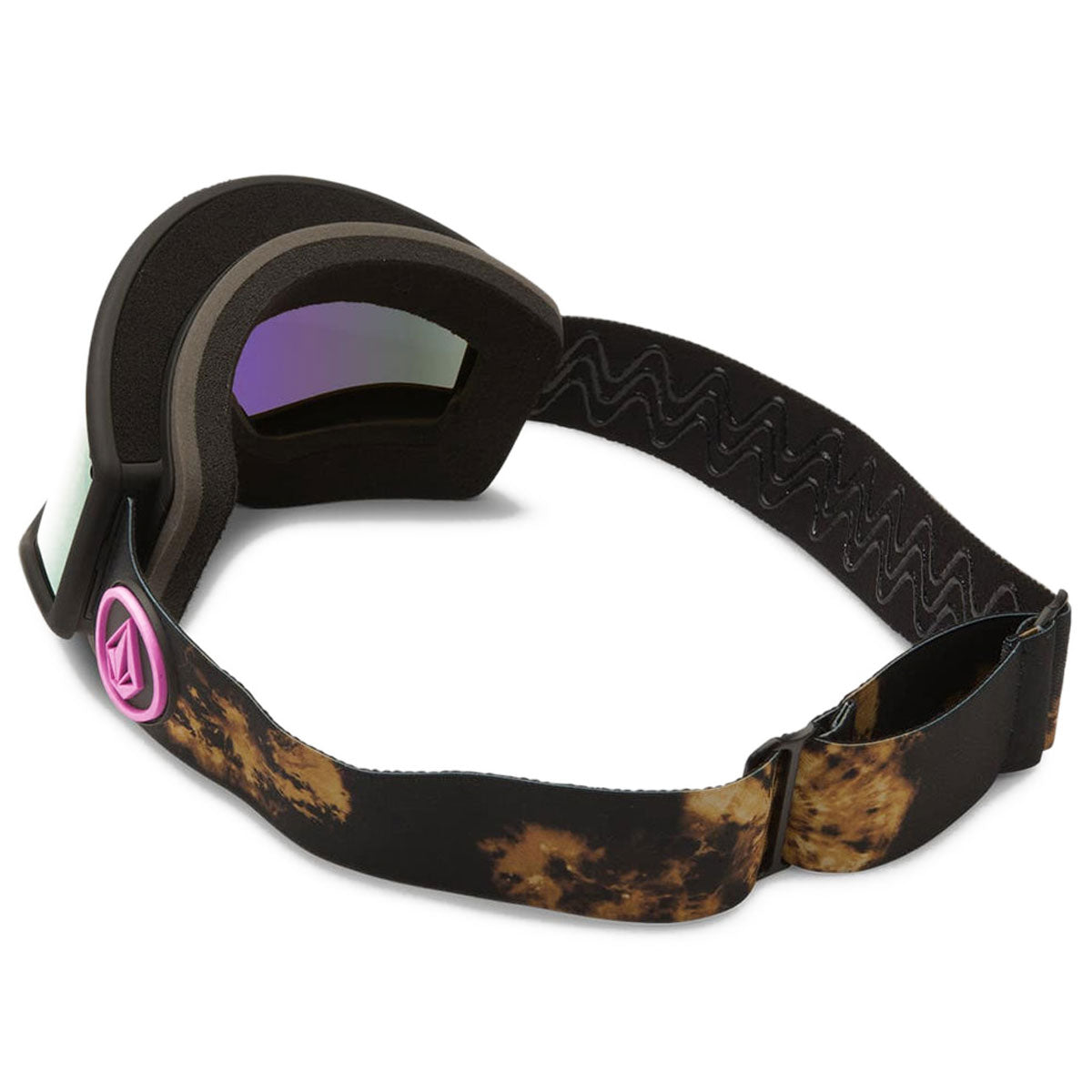 Volcom Yae Snowboard Goggles - Bleach/Purple Chrome image 4