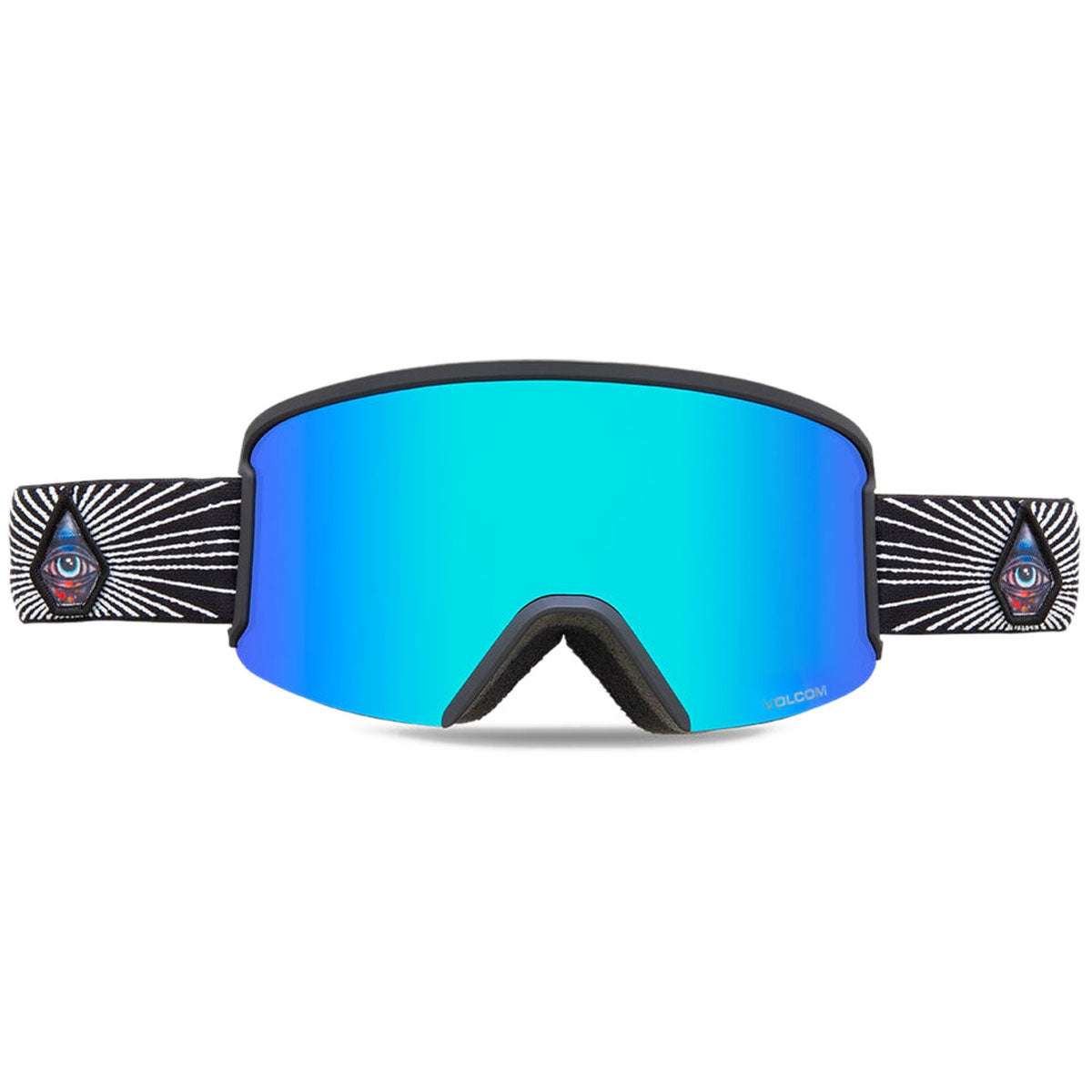 Volcom Garden Jamie Lynn Snowboard Goggles - Blue Chrome image 1