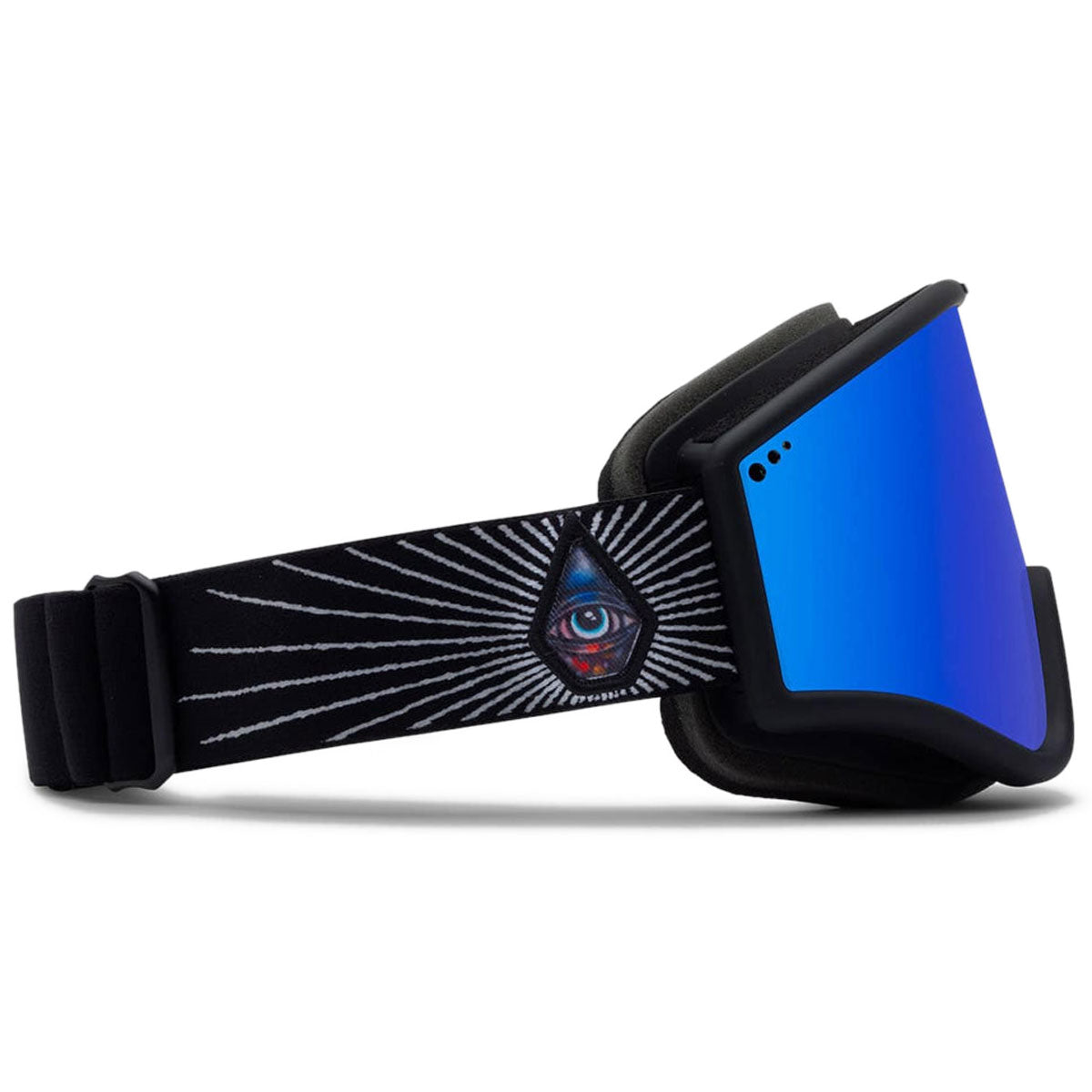 Volcom Yae Jamie Lynn Snowboard Goggles - Blue Chrome image 2