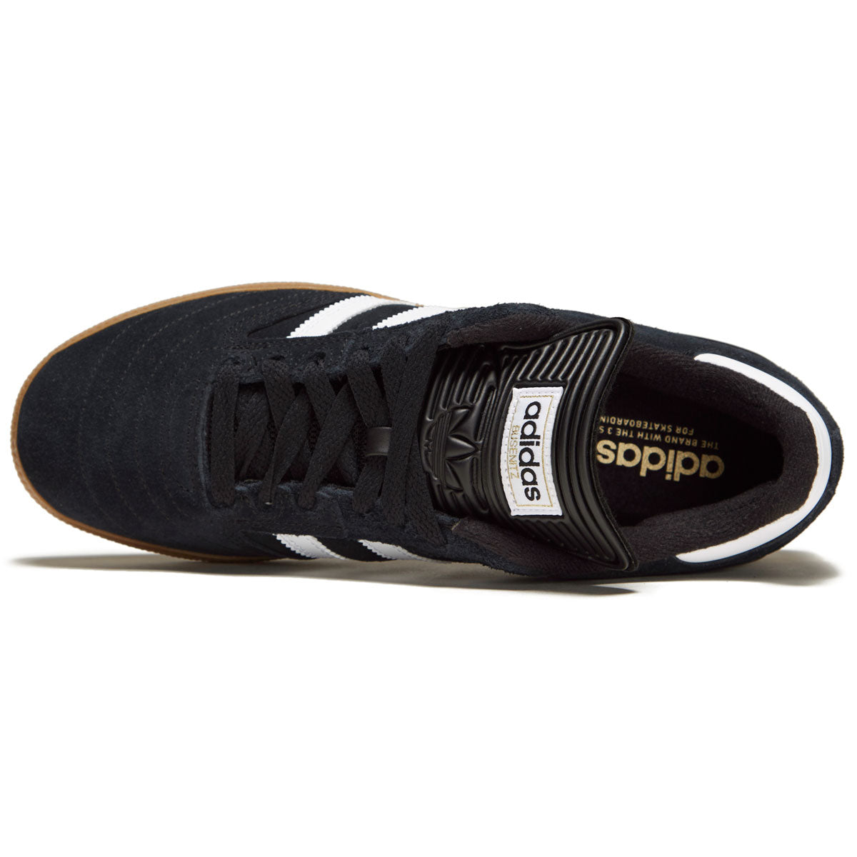 Adidas Busenitz Shoes - Black/White/Gold Metallic – CCS