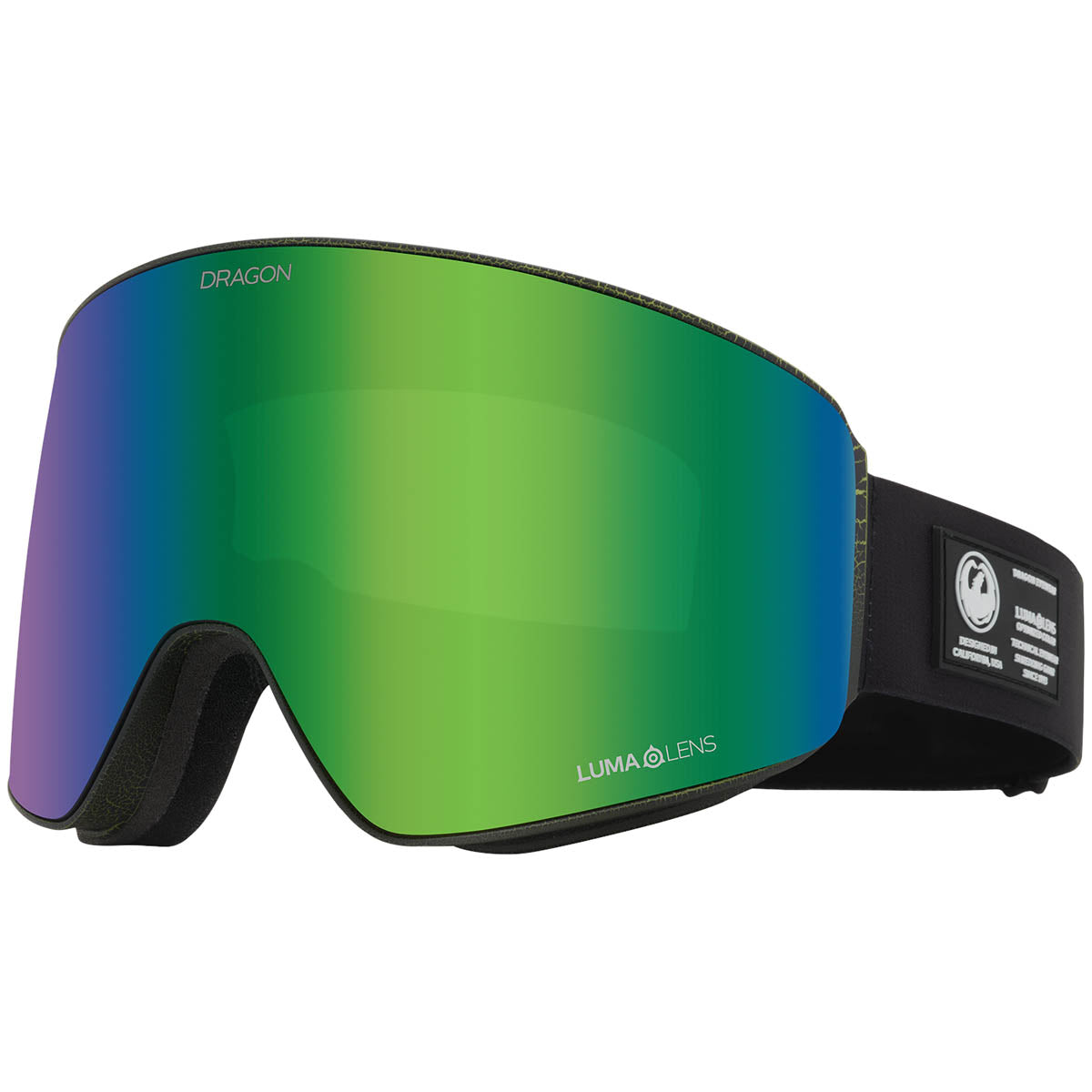 Dragon Pxv Snowboard Goggles - Lichen/Lumalens Green Ion image 1