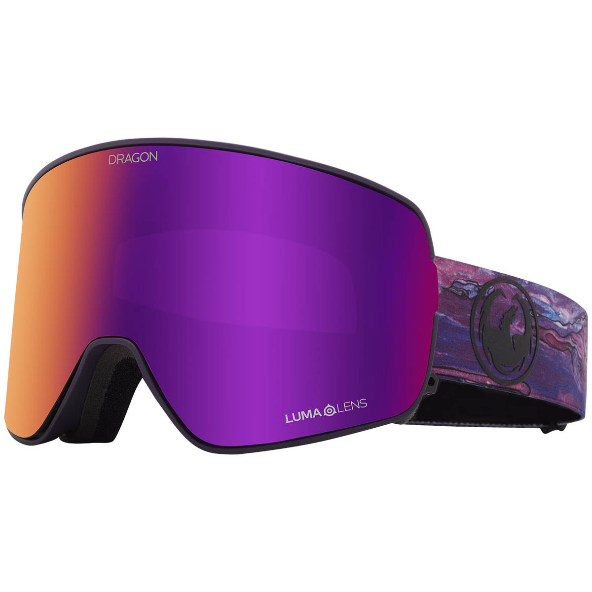 Dragon Nfx2 Snowboard Goggles - Benchet/Lumalens Purple ion image 1