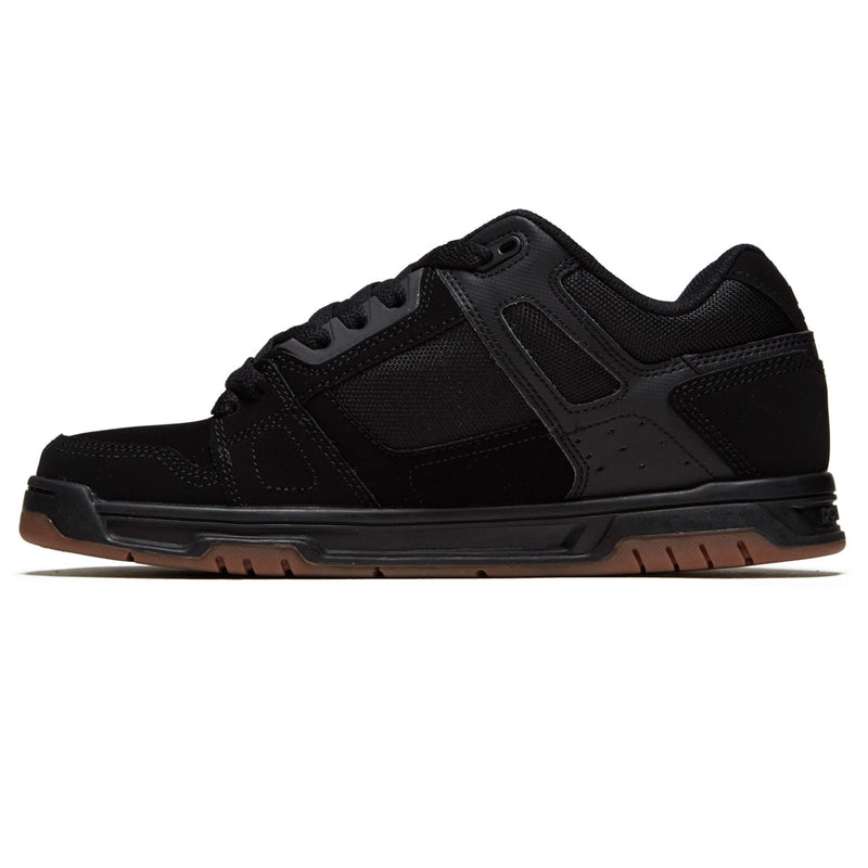 DC Stag Shoes - Black/Gum