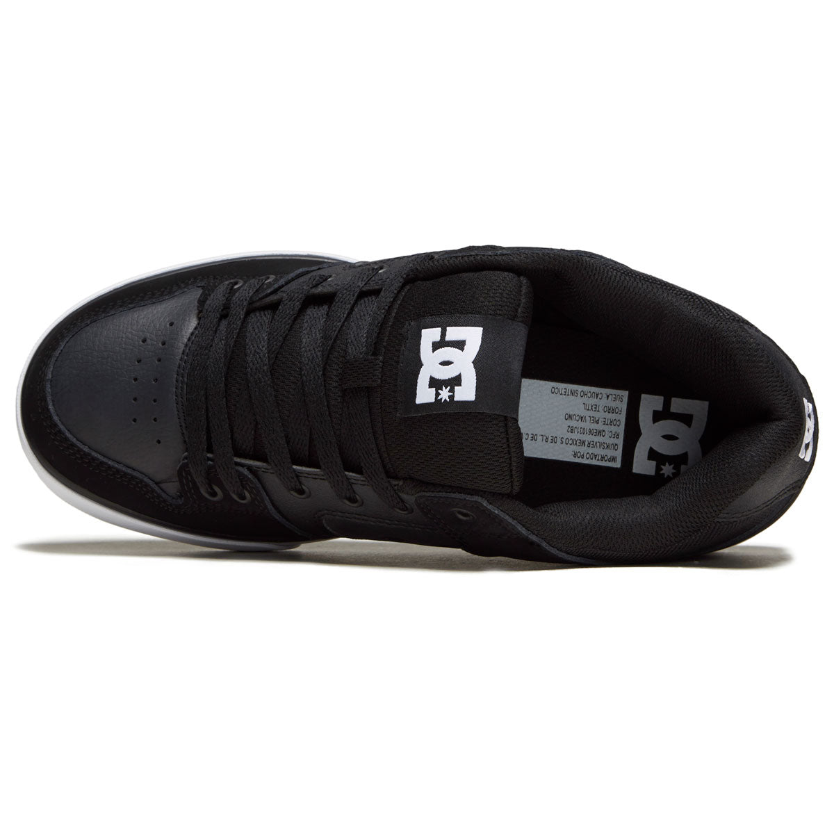 DC Pure Shoes - Black/Black/White image 3
