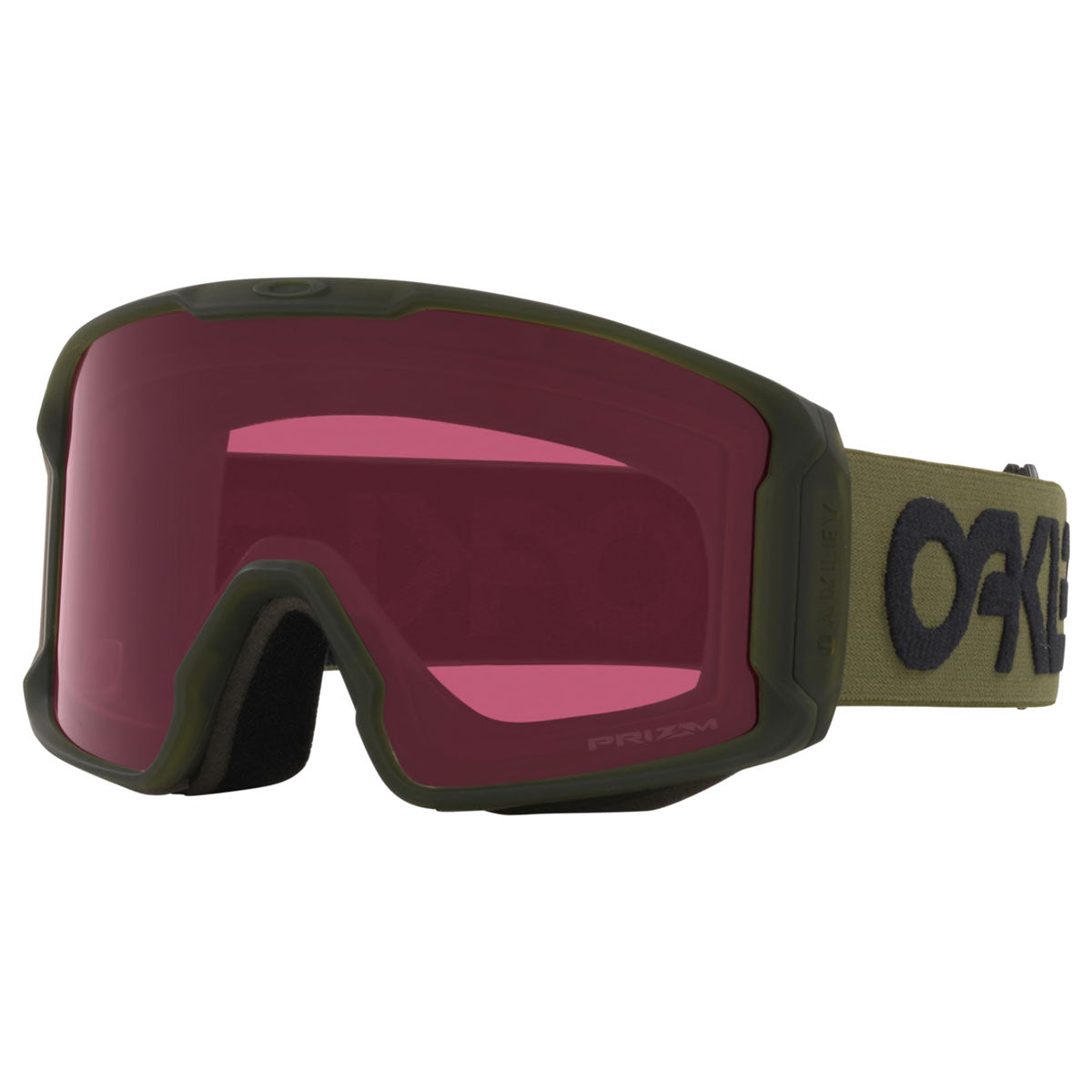 Oakley Line Miner L Snowboard Goggles - Dark Brush/Prizm Dark Grey - L – CCS