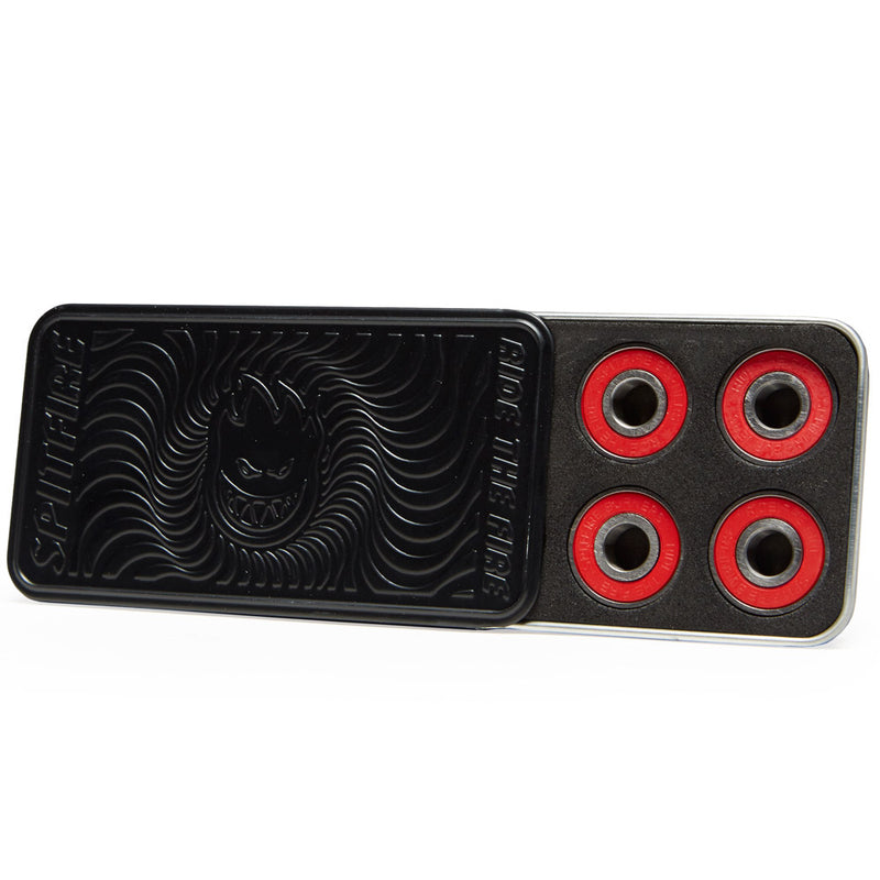 Spitfire Burners Skateboard Bearings - Red