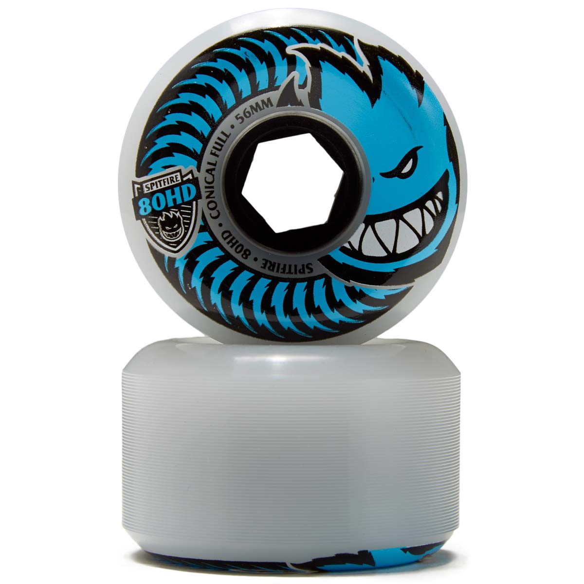 Spitfire 80hd Conical Full Skateboard Wheels - Natural - 56mm image 2