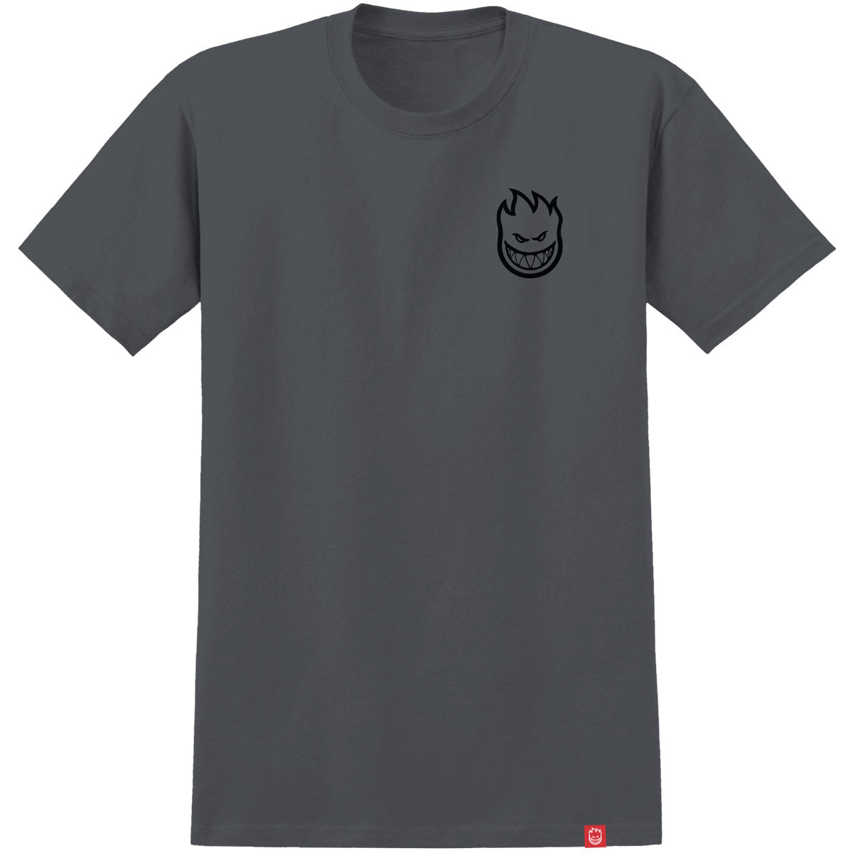 Spitfire Lil Bighead T-Shirt - Charcoal/Black image 1