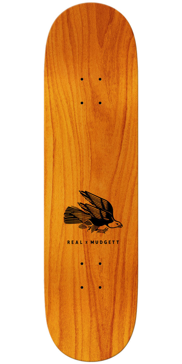 Real Wilkins Mudgett Skateboard Deck - Yellow - 8.86