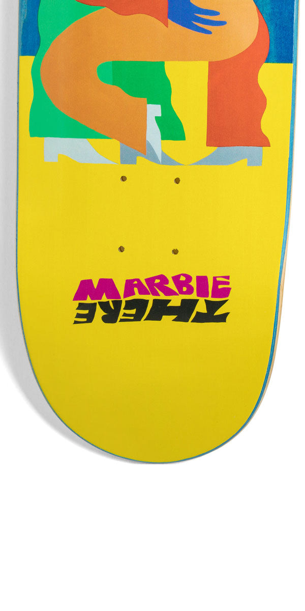 There Marbie Tangled Up Skateboard Deck - Pink - 8.50