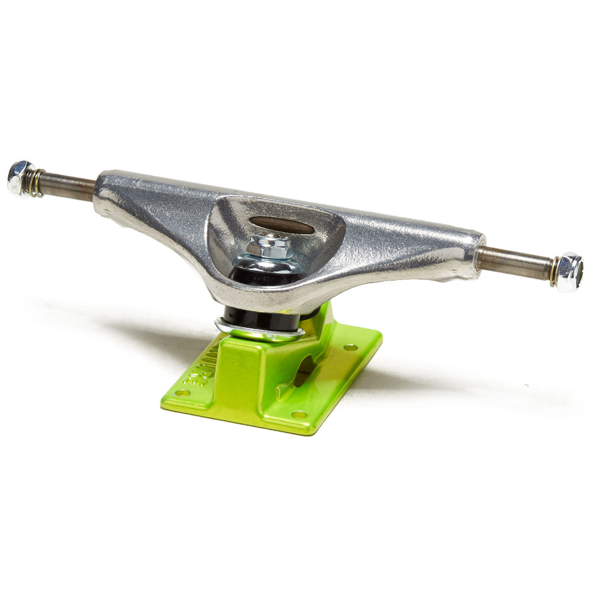Venture Tanner Bruzinski Awake Ltd V-lights Hi Skateboard Trucks - Polished/Shocker Yellow - 5.2 image 2