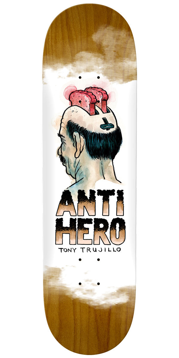 Anti-Hero Trujillo Toasted, Fried, Cooked Skateboard Deck - 8.62