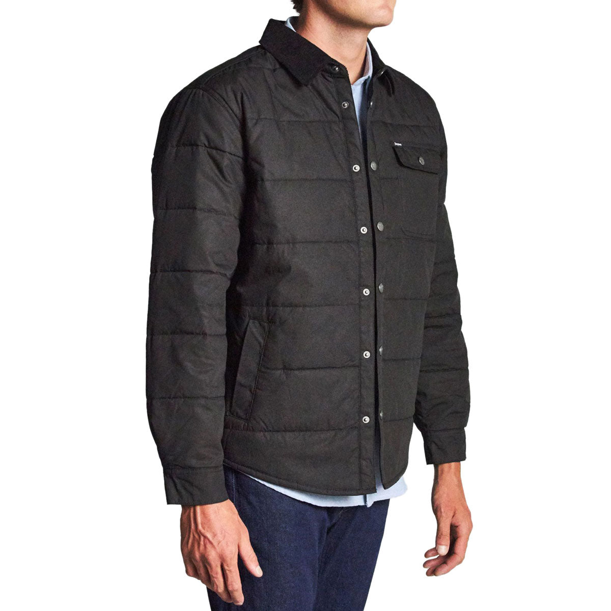 Brixton Cass Jacket - Black/Black – CCS Brixton Cass Jacket - Black/Black – CCS