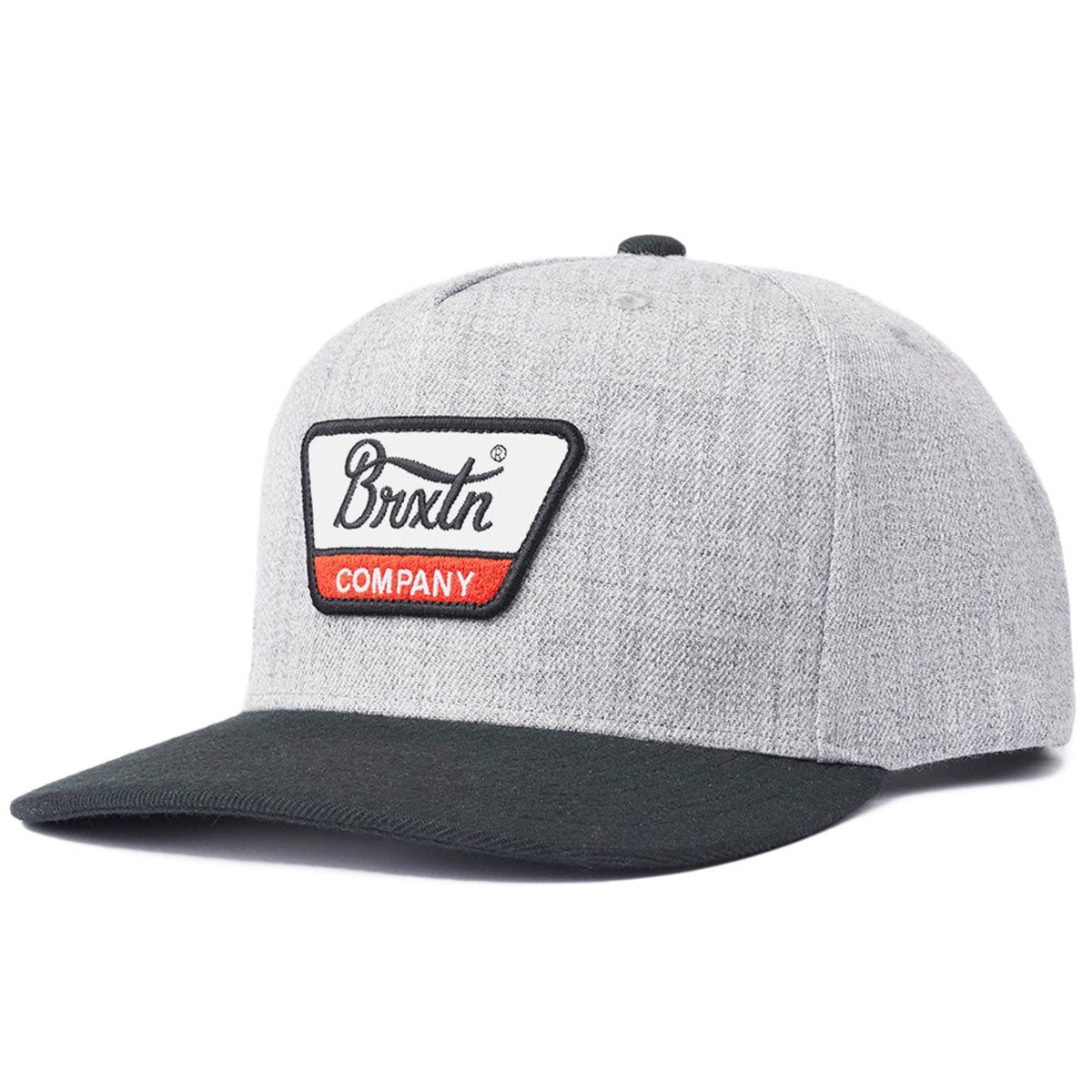 Brixton Linwood C Mp Snapback Hat - Heather Grey/Black – CCS