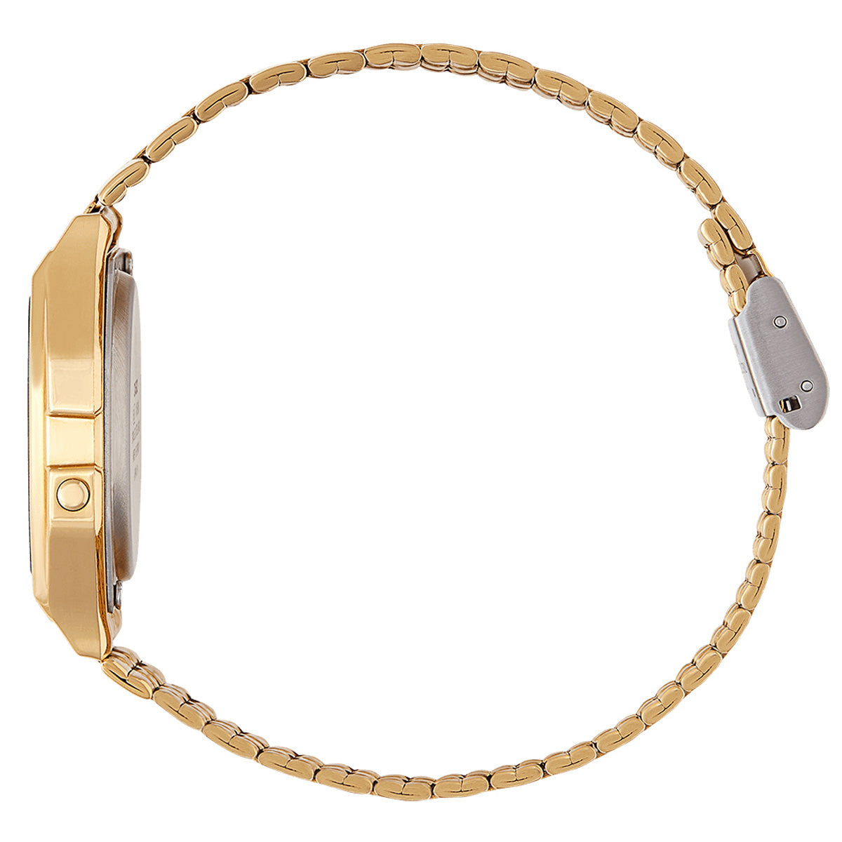 Casio A158WETG-9A Watch - Vintage Mirror Dig Gold image 3