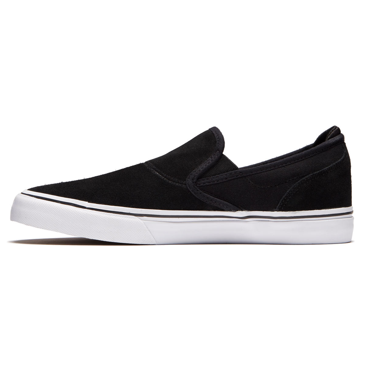 Emerica Wino G6 Slip-On Shoes - Black/White/Gold image 2