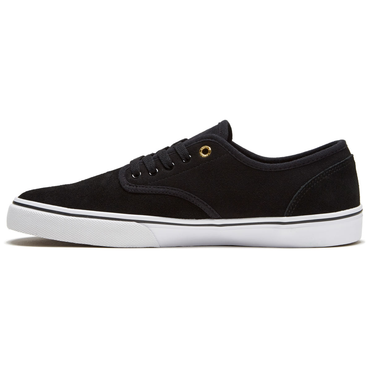 Emerica Wino Standard Shoes - Black/White/Gold image 2