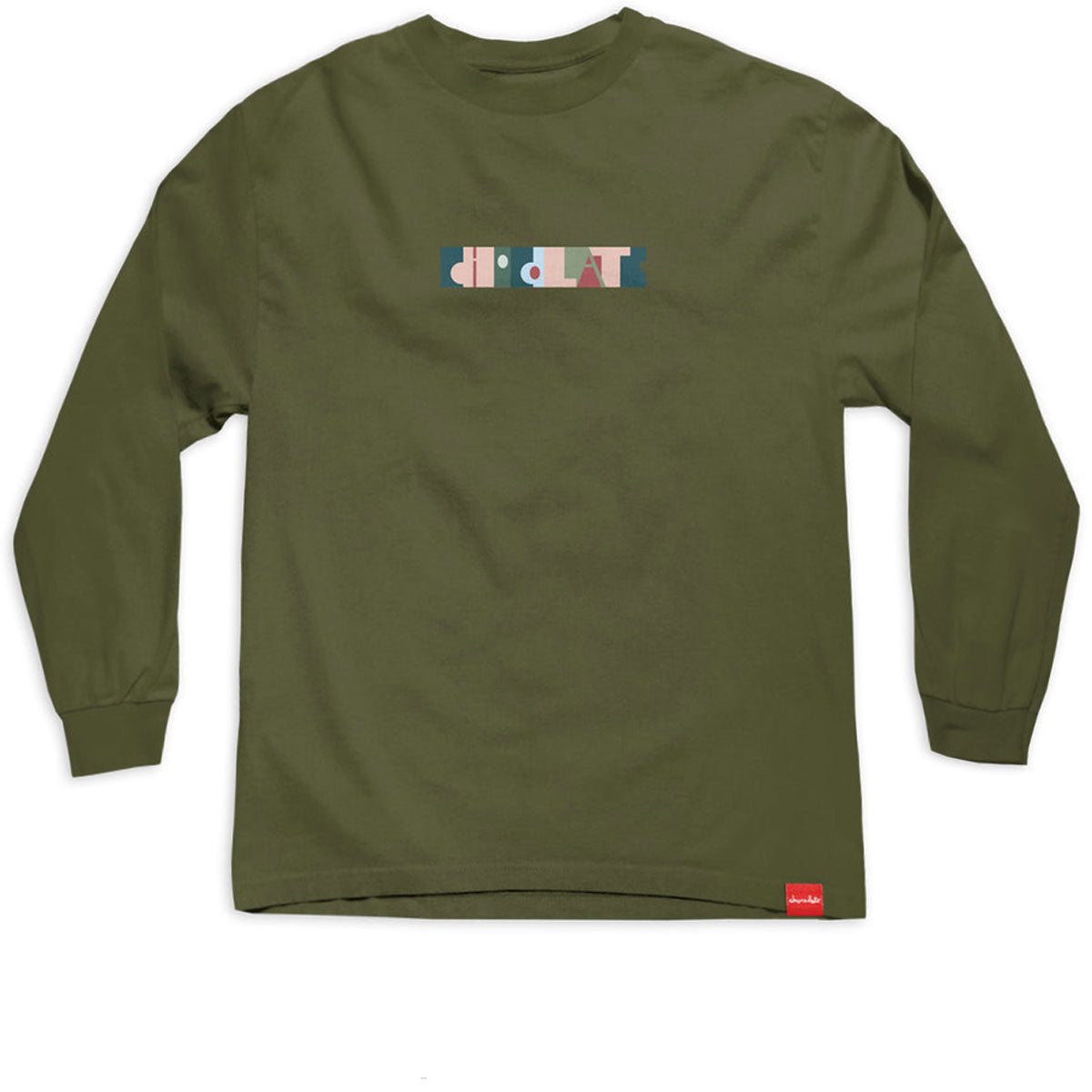 Chocolate Oners Long Sleeve T-Shirt - Army Green image 1