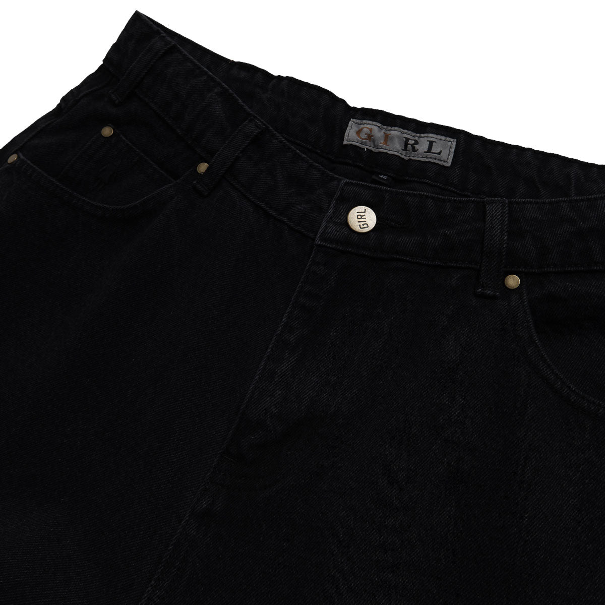 Girl Jeans - Washed Black image 4
