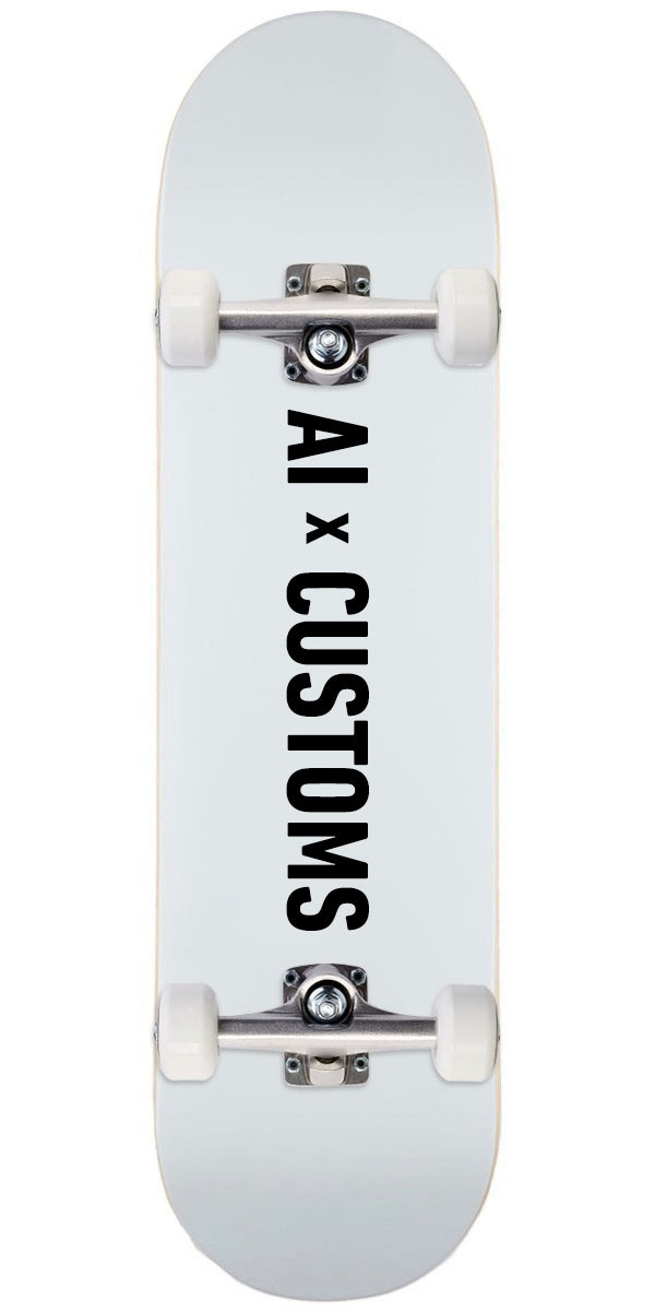 DALL-E AI Generated Skateboard Complete - 8.25