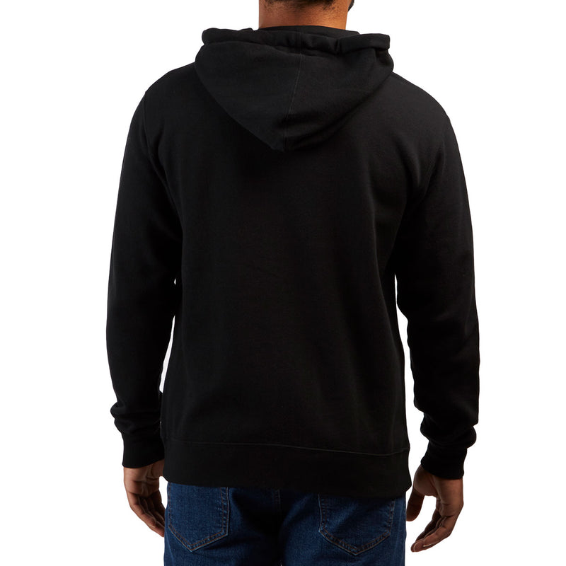 Zero Army Zip Up Hoodie - Black