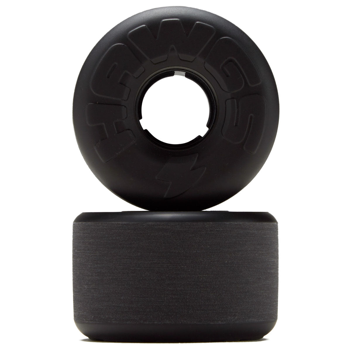 Hawgs Lil' Ez 78a Stone Ground Longboard Wheels - Black - 60mm image 2