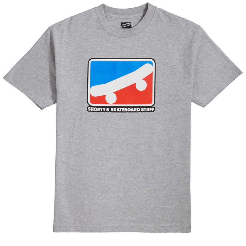 Shorty's Skate Icon T-Shirt - Athletic Grey