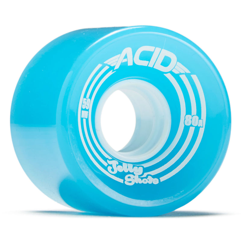 Acid Jelly Shots 80a Skateboard Wheels - Blue - 59mm