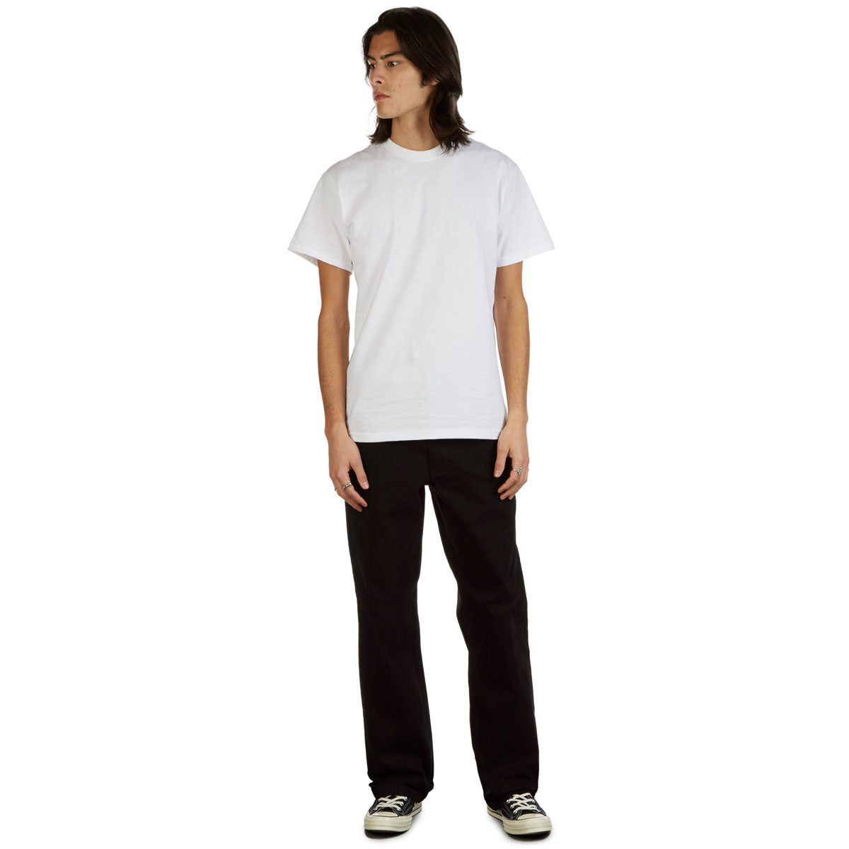 CCS Relaxed Stretch Chino Pants - Black image 3