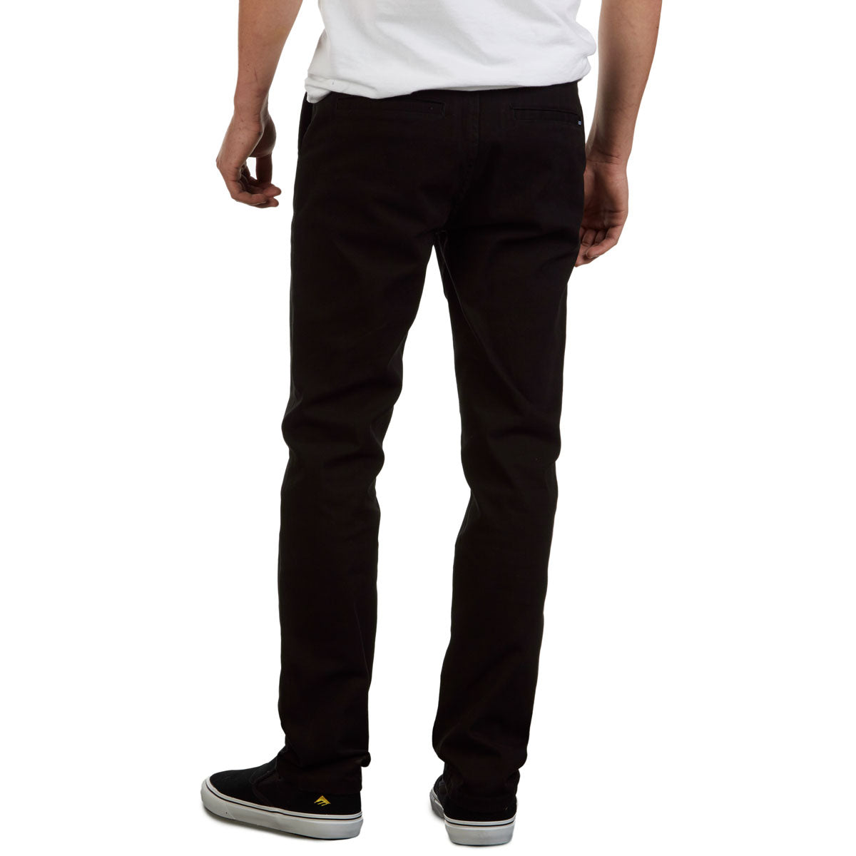 CCS Slim Stretch Chino Pants - Black image 5