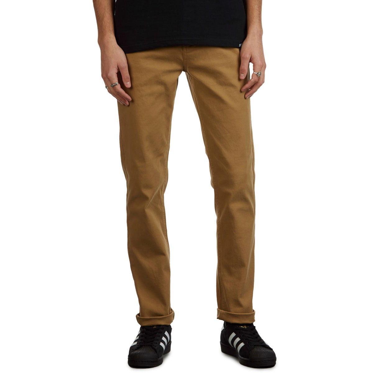 CCS Slim Stretch Chino Pants - Khaki image 1