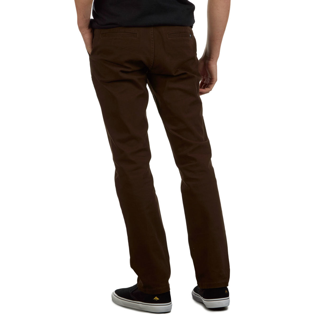 CCS Straight Stretch Chino Pants - Brown image 5