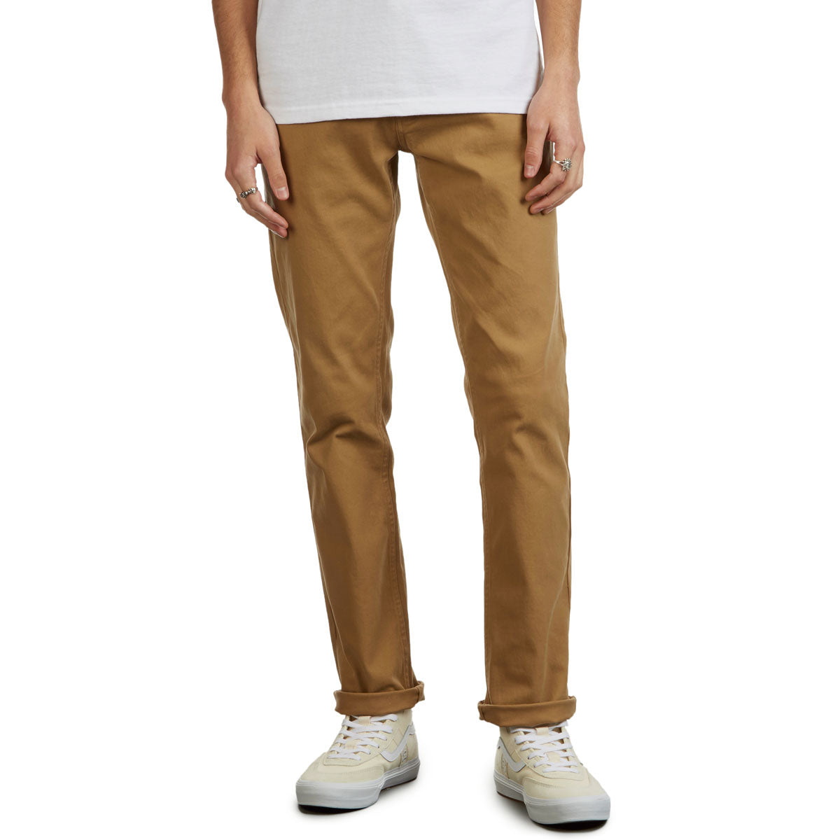 CCS Straight Stretch Chino Pants - Khaki image 6