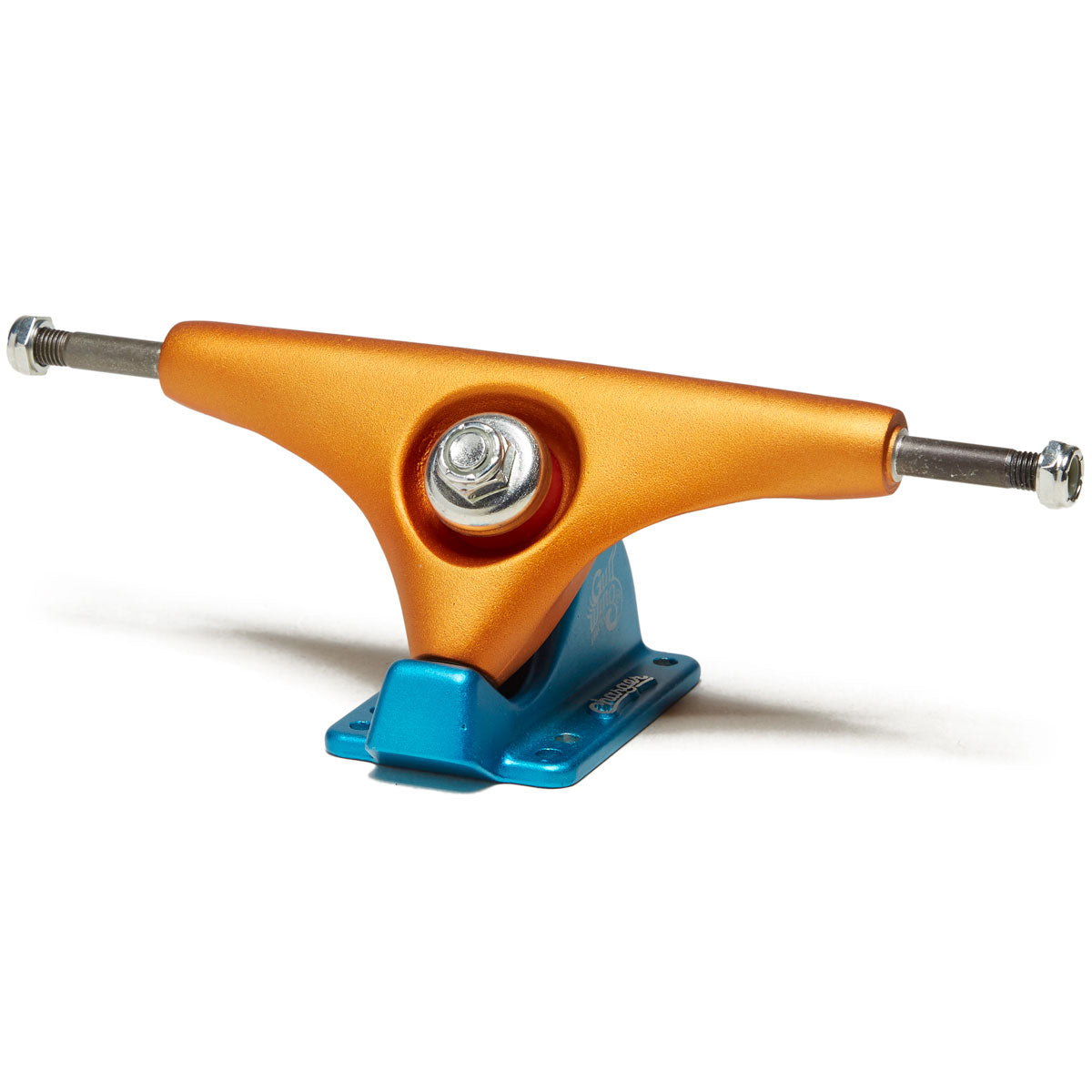 Gullwing Charger Longboard Trucks - Orange/Blue - 9.00