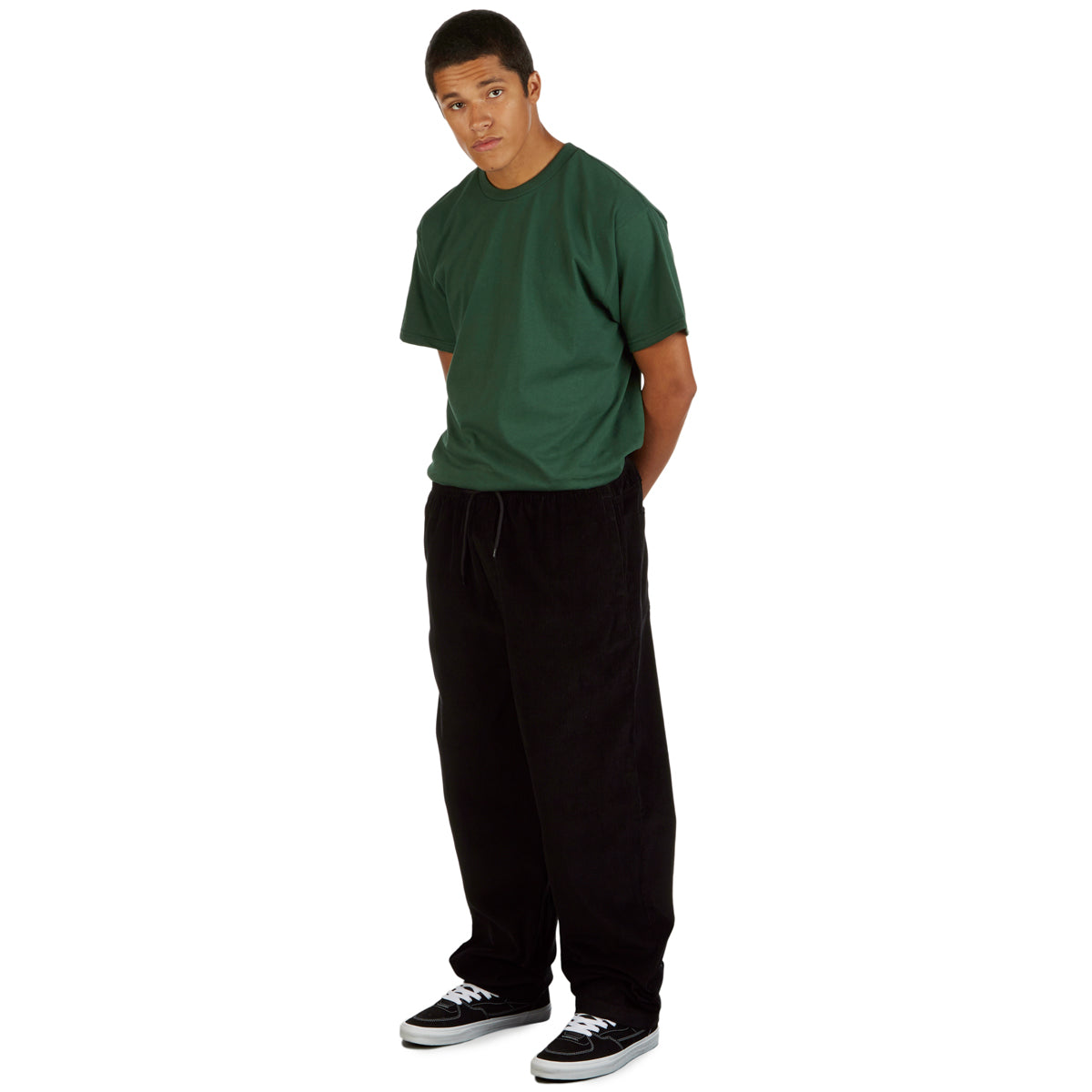 CCS Easy Corduroy Pants - Black image 3
