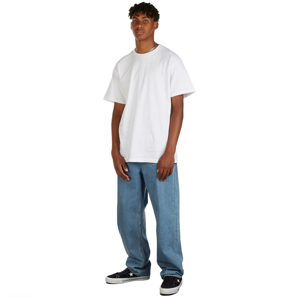 CCS Original Relaxed Denim Jeans - Rinsed Blue image 3