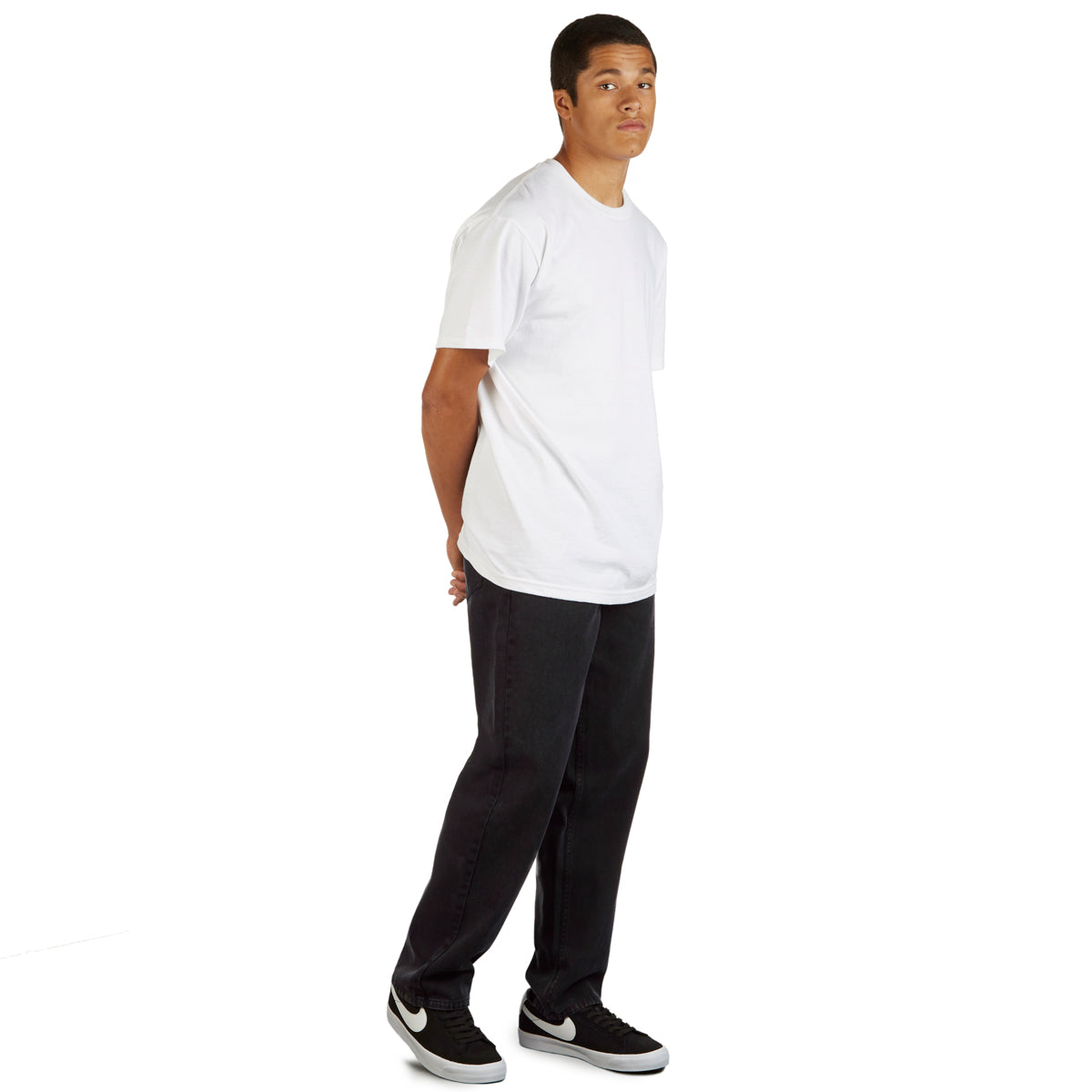 CCS Original Relaxed Denim Jeans - Acid Wash Black image 8