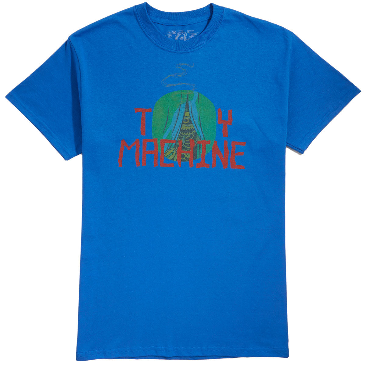 Toy Machine Curtain T-Shirt - Royal image 1