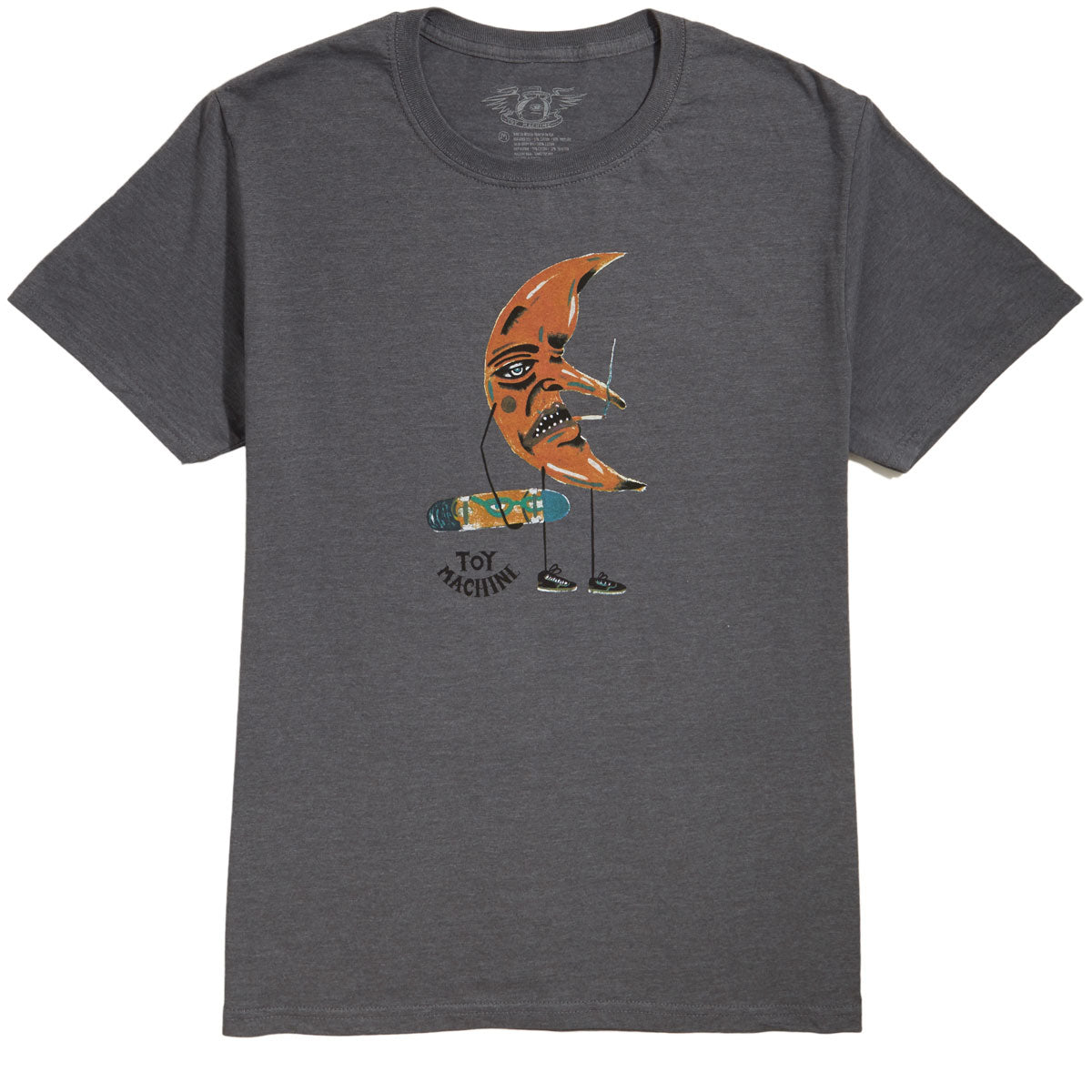 Toy Machine Mr. Moon T-Shirt - Graphite image 1