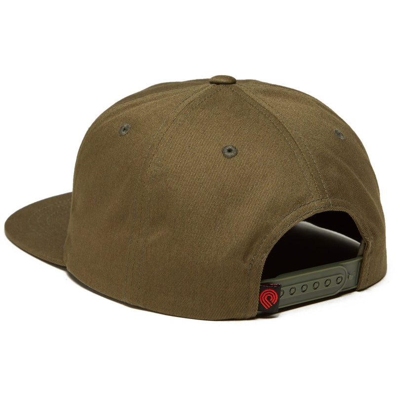 Powell-Peralta Ripper Snapback Hat - Military Green