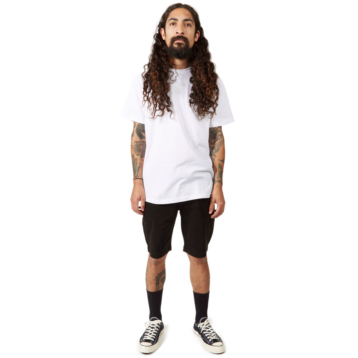 CCS Stretch Chino Shorts - Black image 3
