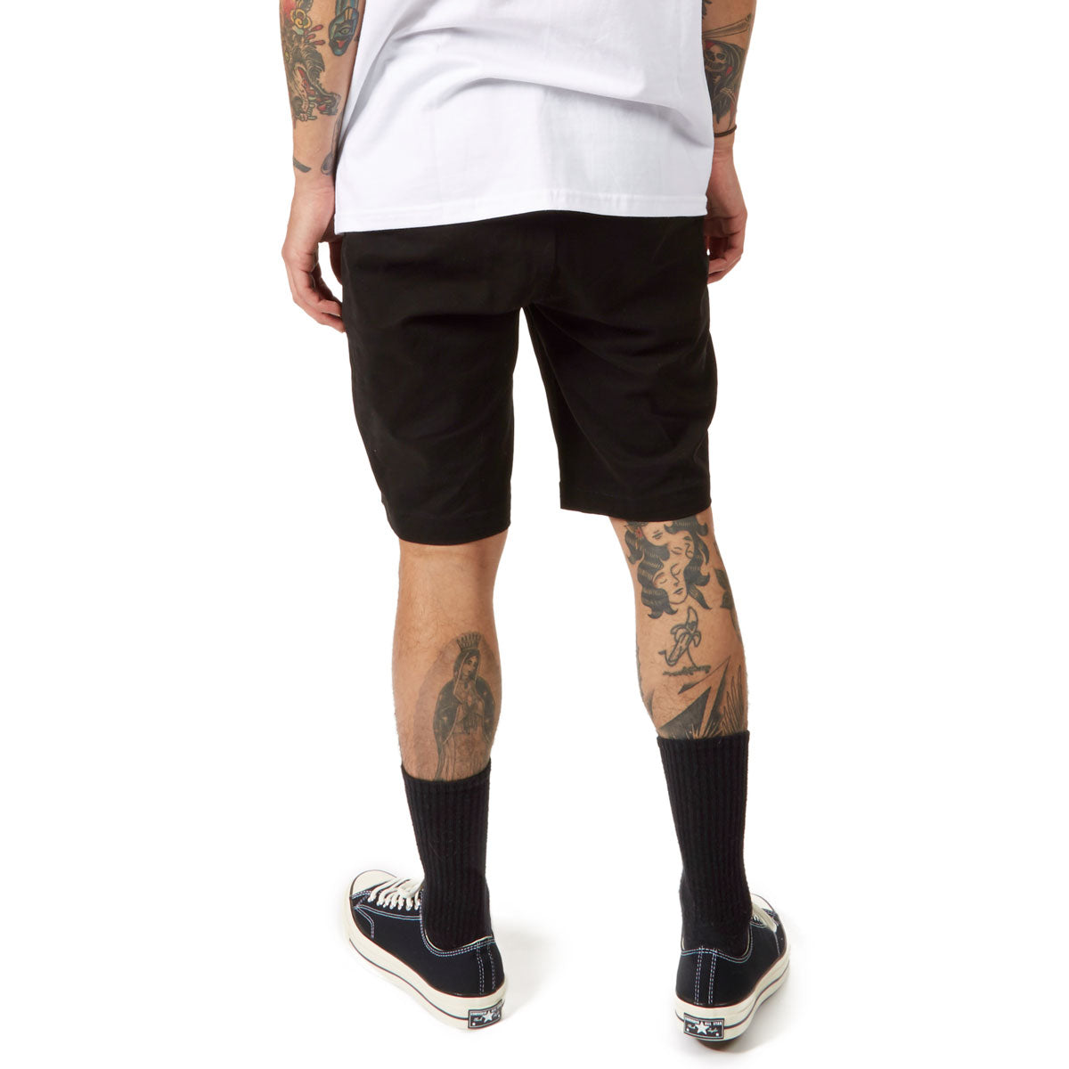 CCS Stretch Chino Shorts - Black image 5