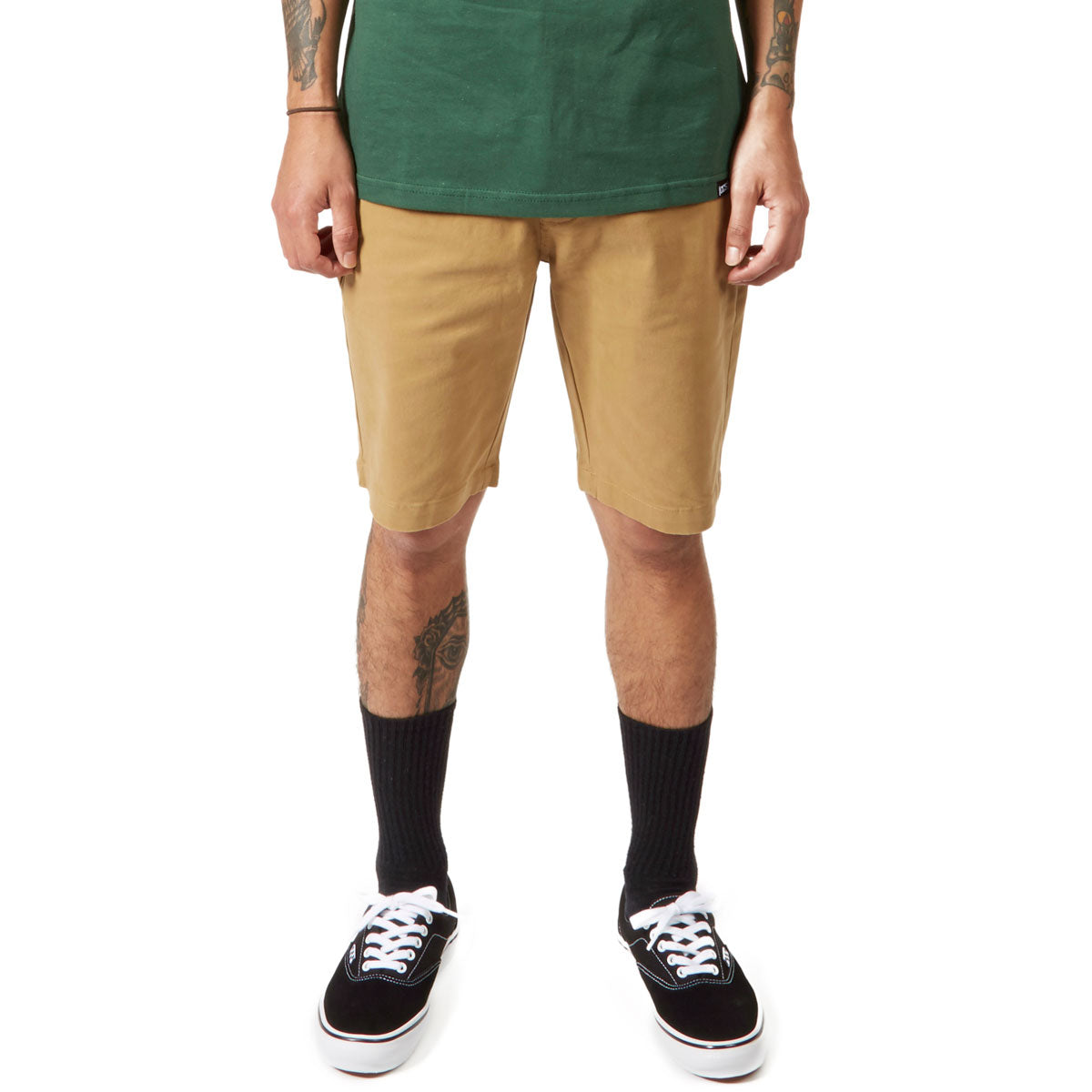 CCS Stretch Chino Shorts - Khaki image 1