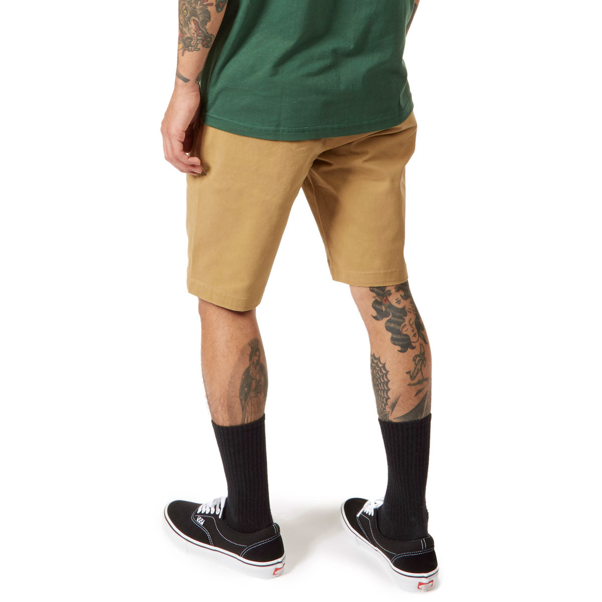 CCS Stretch Chino Shorts - Khaki image 4