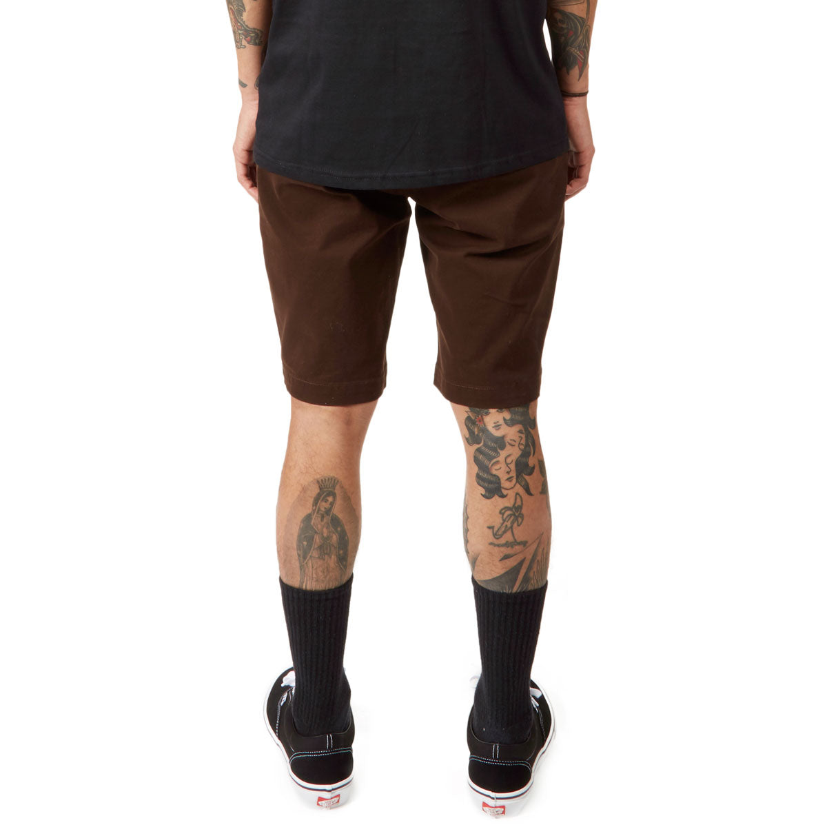 CCS Stretch Chino Shorts - Chocolate image 5