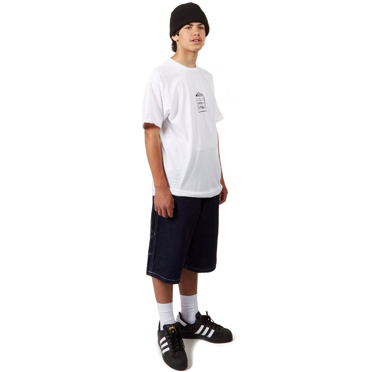 CCS Hammer Loop Jean Shorts - Overdyed Navy image 3