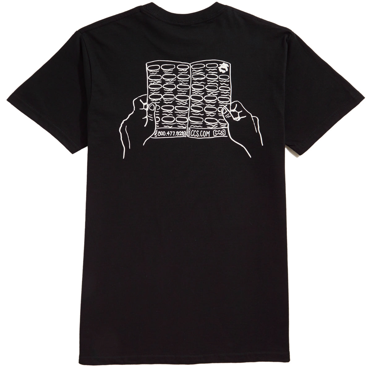 CCS Catalog Sketch T-Shirt - Black/White image 2