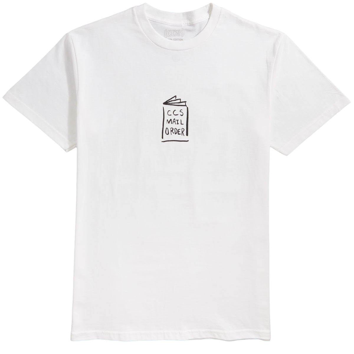 CCS Catalog Sketch T-Shirt - White/Black