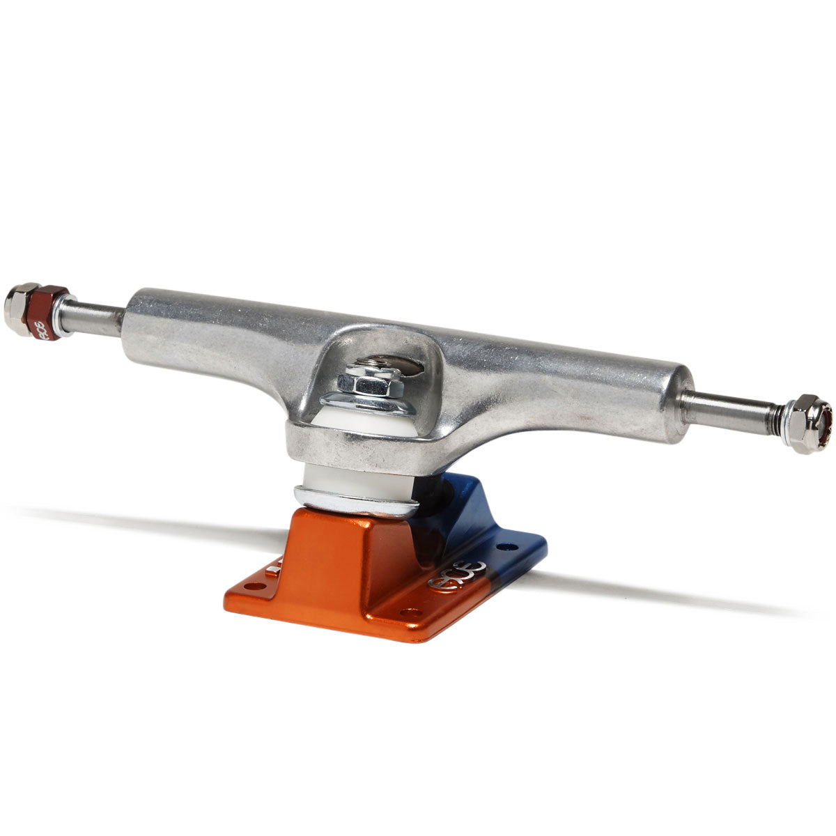 Ace AF1 Skateboard Trucks - Anodized Blue Orange/Polished - 55 image 2